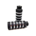2 pices repose pieds de vlo en alliage d'aluminium pied pegs pdale repose - pieds cylindriques piquets ...