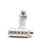 2 pices repose pieds de vlo en alliage d'aluminium pied pegs pdale repose - pieds cylindriques piquets ...