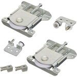 2 pi�ces roulette porte coulissante placard, roulette coulissant armoire, kit coulissante pour porte ...