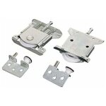 2 pi�ces roulette porte coulissante placard, pi�ces de porte coulissantes pour porte de garde - robe, ...