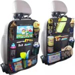 2 pices de sacs de rangement pour voiture, sac de rangement multifonctionnel pour dossier de sige enfant, ...