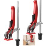 Serre - joint � levier 2 pi�ces ? capacit� de serrage 160mm ? profondeur de gorge 60mm ? pour bois, plastique ...