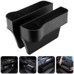 2 pices sige espace bote de rangement avec porte - gobelet ct console centrale pochettes supplmentaires ...