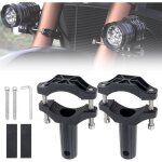 2 pi�ces supports de fixation de lampe de fourche avant, support de fixation de phare antibrouillard, ...