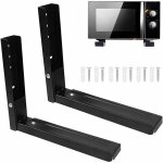 2 pi�ces support mural pour micro ondes, supports micro ondes, universel support pour four � micro ondes, ...