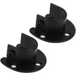 2 pièces support de tringle à vêtements mural, support de tringle à rideau, douille de tringle à rideau ... 2 pièces support de tringle à vêtements mural, support de tringle à rideau, douille de tringle à rideau ...