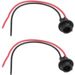2 pi�ces t10 w5w 168 194 prise de voiture en ampoule rallonge connecteur de support de douille en caoutchouc ...