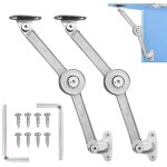 2 pi�ces tige de support de porte d'armoire � but�e libre, colonne de pression � huile pour porte d'armoire ...