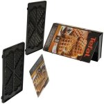 2 plaques gaufre c?ur (xa800612) gaufrier, croque - monsieur tefal