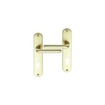 Ouvre&déco - 2 poignées de porte courchevel cylindre, aluminium f2 entraxe 165 mm Ouvre&déco - 2 poignées de porte courchevel cylindre, aluminium f2 entraxe 165 mm