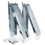 Le poisson qui jardine - 2 rampes en aluminium pour v�hicules : 400 kg, longueur de 160 cm