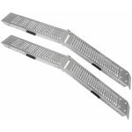 2 rampes de chargement pliable moto fourgon vtt en acier capacit� 200kg quad voiture tondeuse scooter ...