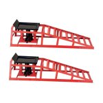 Autobest ? lot de 2 rampes de levage hydraulique 1500 kg ? hauteur r�glable 270 - 400 mm ? largeur max ...