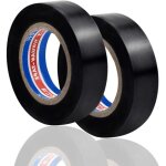 2 rouleaux de ruban isolant, ruban isolant en pvc rsistant aux hautes tempratures, ruban gaffer 16mm ...