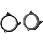 2 supports haut - parleur compatible avec mercedes classe e w210 95 - 02 - d165 av