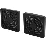 2 x couvercles de filtre � poussi�re pour bo�tier de ventilateur pc 50 mm