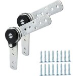 2 x meubles charni�re � angle r�glable fonction de r�initialisation automatique r�glage de l'angle de ...