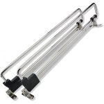 A 2 x porte cintre coulissant - porte manteaux tlescopique - vtements extractible 250mm - tringle coulissant ...