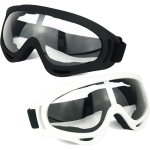 201010cm)lot de 2 lunettes de protection / lunettes de scurit / lunettes de moto avec bandanas - ...