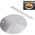 20 cm adaptateur induction, adaptateur plaque induction plaque pour induction adaptateur avec poign�e ...