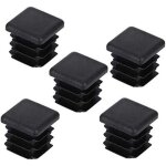 20 pcs bouchon pour pied de chaise, bouchon pour tuyau carr�, capuchon pour poteau carr� en plastique ...