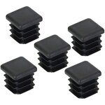 20 pcs bouchon pour tuyau, capuchon pour poteau carr� en plastique pour pieds de meuble / trampoline ...