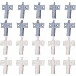 20 pcs cuisine amortisseur de porte tampon amortisseur tiroir mat�riau abs recyclable � haute r�sistance ...