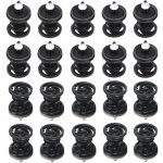 20 pcs de fixations de porte int�rieure de voiture, clips de fixation, supports d�coratifs, jeux de rivets ...