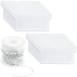 20 pi�ces accessoires de rideau vertical set de stores, cha�ne inf�rieure 10 m, accessoires de rideau ...