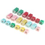 20 pi�ces ensemble de fusibles rectangle fusible de tableau de bord 20a 30a 40a 50a 60a pour voiture ...