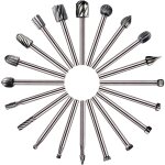 20 pi�ces d'outils rotatifs fraise hss fraise � bois fraise � bois, utilis�e pour dremel / accessoires ...