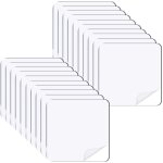 20 pi�ces ruban adh�sif, carr� nano ruban adh�sif double face transparent, carr� ruban adh�sif pastille ...