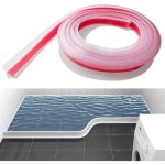 Jamais utilis�]200 cm barri�re de douche, bande de r�tention, silicone, joint de baignoire, bord de barri�re ...