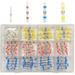 200 pièces joint de soudure connecteur de fil isolés, 4 tailles 26 - 10 awg connecteurs bout avec gaine ... 200 pièces joint de soudure connecteur de fil isolés, 4 tailles 26 - 10 awg connecteurs bout avec gaine ...