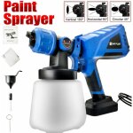 2022 nouveau pistolet pulvrisateur lectrique 550 w avanc pulvrisateur de peinture portable avec 3 ...