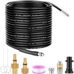 20m tuyau de nettoyage haute pression 200 bar 60 �c, deboucheur canalisation, pour karcher k - series ...