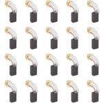 20pcs balai en charbon, charbon moteur, 6mm x 10mm x 15mm pour outils �lectriques comme ponceuse d'angle ...