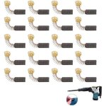 20pcs balais de charbon moteur pi�ces de rechange universelles d'outil �lectrique pour meuleuse d'angle ...