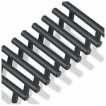 20pcs t bar bton cuisine armoire porte poignes placard tiroir chambre meubles tirer noir entraxe 64 ...