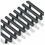 20pcs t bar b�ton cuisine armoire porte poign�es placard tiroir chambre meubles tirer noir entraxe 64 ...