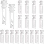 20pcs barre tournante de poulie de rideau vertical, accessoires de poulie � billes de style barre de ...