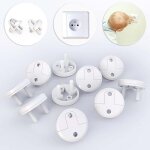 20pcs caches prises franaises cache prise b�b� amovible [ sans clef ni adh�sif ] nouvelle g�n�ration ...