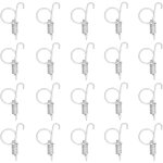 20pcs cage porte ressort crochet métal doigt ressort crochet de verrouillage pour la fixation de lapin ... 20pcs cage porte ressort crochet métal doigt ressort crochet de verrouillage pour la fixation de lapin ...
