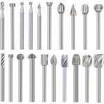 20pcs fraises rotatives fraise metal jeu de fraises en carbure fraise de tungstene meche acier rotatif ... 20pcs fraises rotatives fraise metal jeu de fraises en carbure fraise de tungstene meche acier rotatif ...