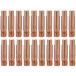 20pcs soudure pointe de tube contact en cuivre pour consommables de torche de soudage 15ak mig mag (0. ...