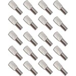 20pcs taquet etagere, support d'�tag�re �tag�re broches cheville etagere supports de plaque en m�tal ...