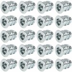 Cyclingcolors - 20x manchon  visser acier avec bord de recouvrement vis allen 6 pans creux chc sw meuble ...