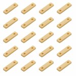 Cyclingcolors - 20x pied de meuble � visser en plastique 50 x 14 x 5mm patin glisseur protection sol ...