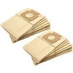 20x sacs compatible avec miele exquisit he, meteor 100, s125, mondia aspirateur - papier, type b, 27cm ...