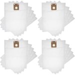 20x sacs compatible avec nilfisk gd 911 batterie, advance, gdp 2000, vp100 - eu go aspirateur - 42, 5cm ...